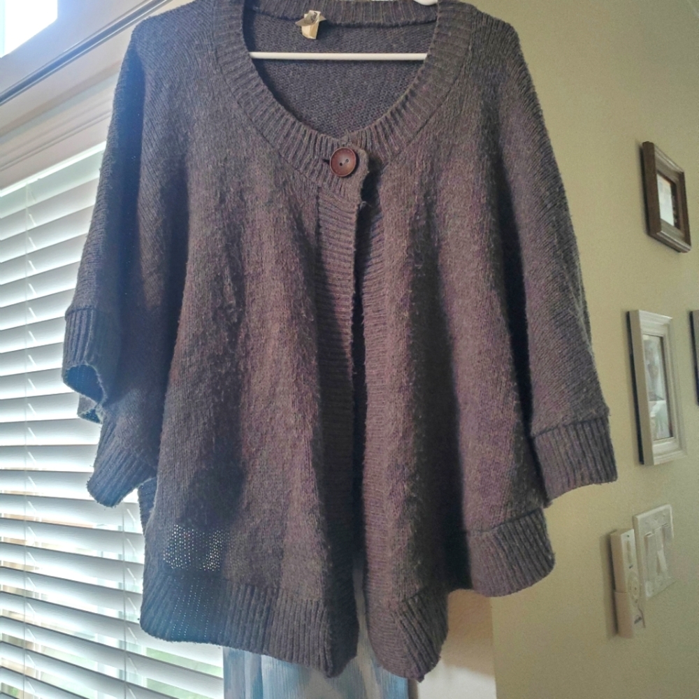 Debut womens sweater cover up
